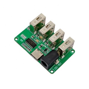 Factory Supply USB2.0HUB 1 to 4 Hub <strong>Module</strong> Side a Port Output with Built-in LED Indicator TYPE-C <strong>Input</strong>