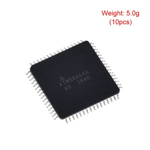 1PCS ATMEGA64A-AU QFP ATMEGA64A TQFP64 8-<strong>bit</strong> Microcontroller with 64K Bytes In-System Programmable Flash