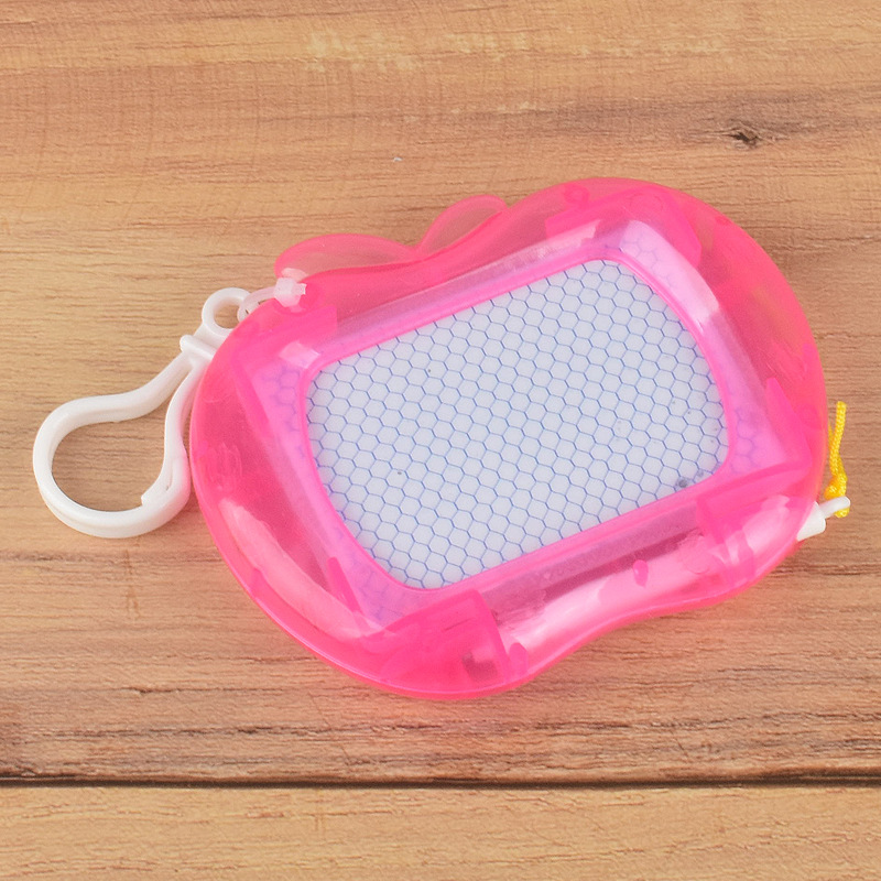 Petit tableau à dessin pomme rose - sachet OPP