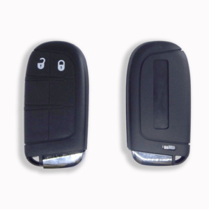 Hochwertige 2 Tasten Smart Remote Autos chl üssel Shell Fob Case für Jeep Renegade Compass Keyless Entry Key mit SIP22 Blade - Product Image 1