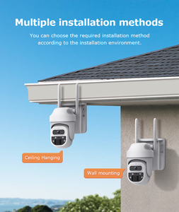 <strong>Wireless</strong> <strong>Security</strong> Surveillance for Outdoor <strong>Security</strong> Camera with Human Detection 3MP Smart <strong>Security</strong> <strong>System</strong> with Solar Energy - Product Image 2