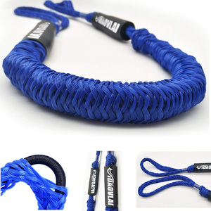 Alto Desempenho 5ft Nylon <span class=keywords><strong>Stretch</strong></span> Bungee Dock Linha com 316 Inoxidável Gancho Anchor Linha Marinha