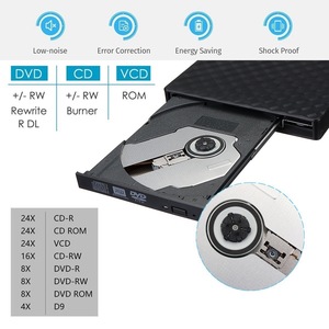 适用于笔记本电脑台式机IMacs高速数据的高速超薄外部USB 3.0光驱DVD RW光盘写入器刻录机播放器 - Product Image 6