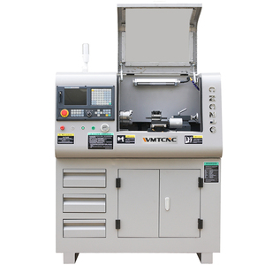 <strong>Cnc</strong> <strong>Lathe</strong> CNC210 Metal Mini <strong>Cnc</strong> <strong>Lathe</strong> <strong>Machine</strong> with <strong>Siemens</strong> System Controller - Product Image 1