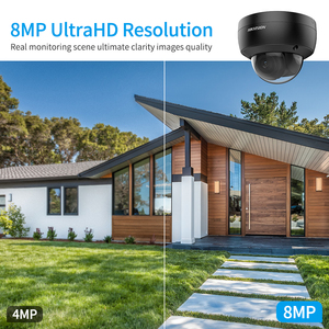 Cámara DE SEGURIDAD HIK para CCTV, cámara de red de Domo fijo Acusense 4K con sensor de movimiento, 2, 2, 1 unidad - Product Image 4