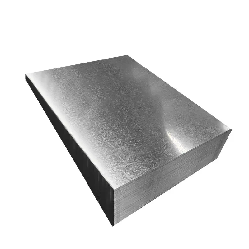 Hot Dipped ASTM Dx51d Z40-275g 0.13-2mm Zinc Coated Galvanized Steel Plate for Wind & Solar Industries