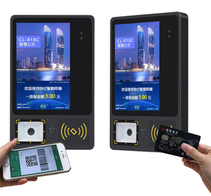 <span class=keywords><strong>8</strong></span> inç dokunmatik ekran Android terminali 4G WIFI akıllı kart okuyucu Tripod Validator QR kod okuyucu kapısı kontrol okuyucu için