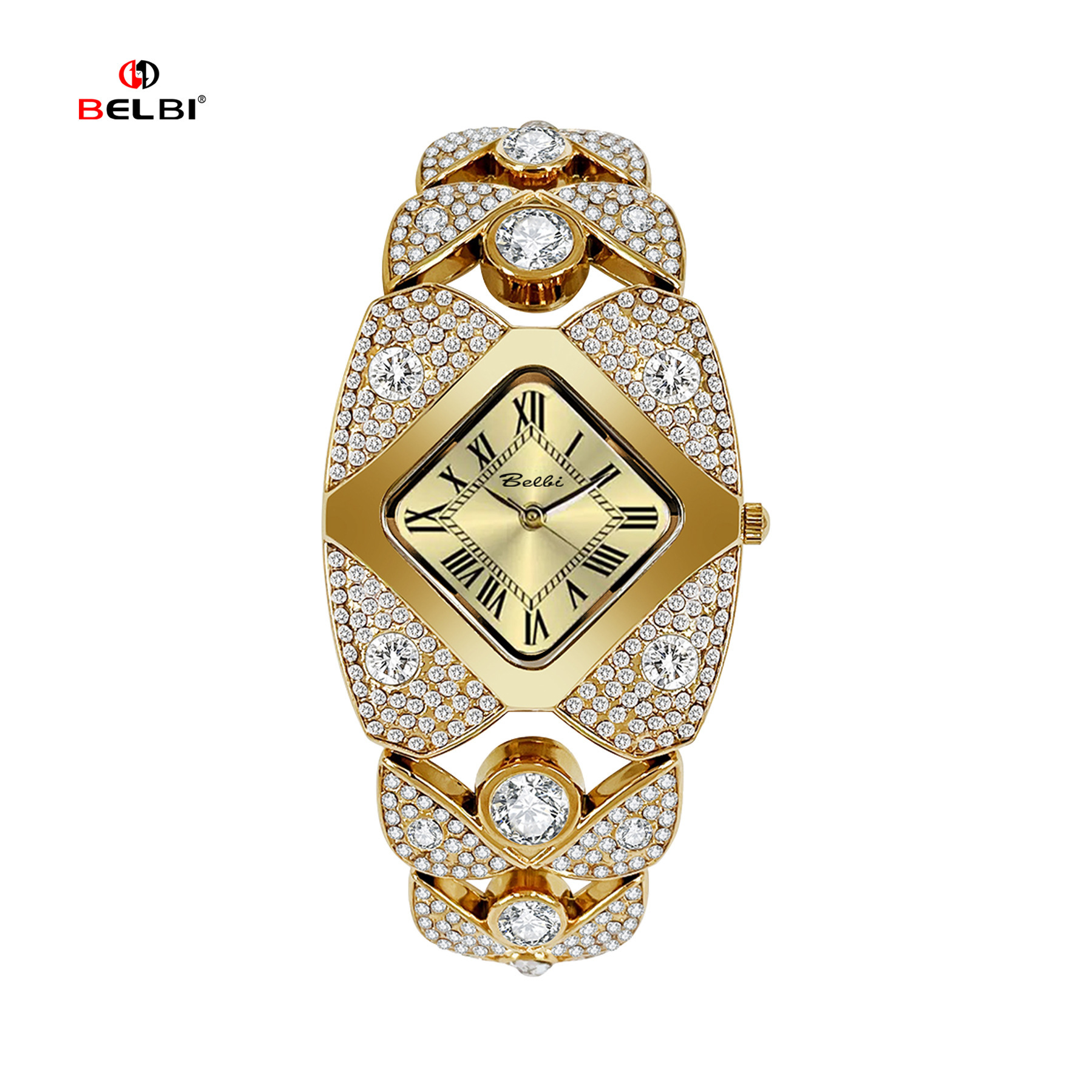 8113a cassa in oro-quadrante in oro-bracciale in oro