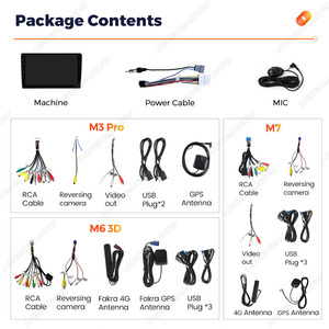 Mekede M6 M7 Android Màn hình cảm ứng xe chơi tự động 4G LTE wifi cho Nissan Tiida 2005-2010 BT DSP 8 lõi ADAS DVR TPMS - Product Image 6