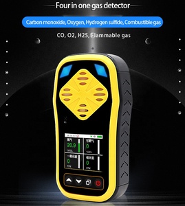 เครื่องตรวจจับก๊าซหลายเครื่องวิเคราะห์แบบพกพา O2 H2S CO EX 4 In 1เครื่องตรวจจับการรั่วไหลของก๊าซ - Product Image 4
