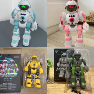 Nuovo arrivo AI camminare ballando gesti Sensing Robot programmabile giocattolo intelligente RC Robot con telecomando intellettuale