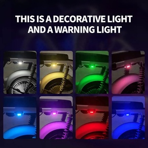 USB LED anti-çarpışma Drone çakarlı lamba Mini uçan uçak gece uyarı sinyali yanıp sönen ışık araba ışık aksesuarları için - Product Image 3