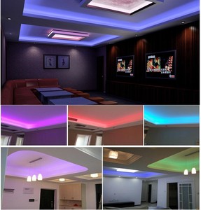 Приложение Tuya Smart Светодиодный контроллер Wi-Fi AC 110V 220V RGB контроллер полосы света ИК 24 кнопок пульта дистанционного управления, лампа для цветных (RGB) светодиодных лент огни - Product Image 6