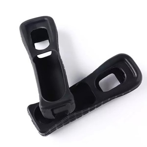 Wii için silikon kol sağ kolu kauçuk kılıf Wii uzaktan koruyucu silikon cilt kabuk kapak - Product Image 6