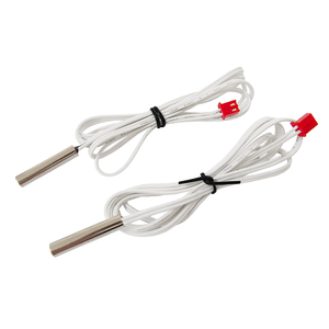 custom thermistor <strong>ntc</strong> <strong>sensors</strong> Straight tube stainless steel probe <strong>temperature</strong> <strong>sensors</strong> - Product Image 1