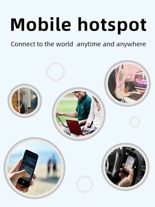 Portable Mini Wireless <strong>Router</strong> WIFI 4G Hotspot with Built-In Antennas <strong>QoS</strong> Function 2.4GHz Frequency Modem Type Mobile Outdoor <strong>Use</strong> - Product Image 4