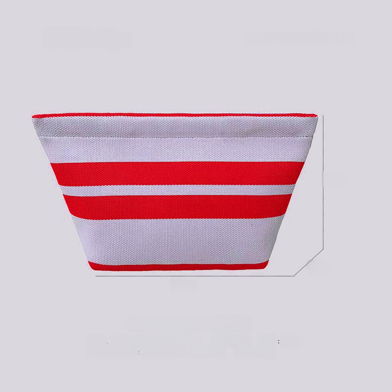 Horizontal stripe-red and purple