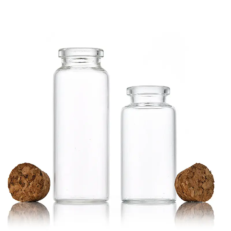 30mm Mini vidro transparente desejando pequenos frascos de garrafa deriva com cortiça Vidro Tubo Corked