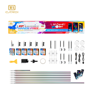 &quot;Cardi&quot; <strong>K4</strong> Plus 24 in 1 Versatile <strong>LED</strong> Car Atmosphere Lighting with Customizable Interior Design Illumination for Universal Fit - Product Image 2