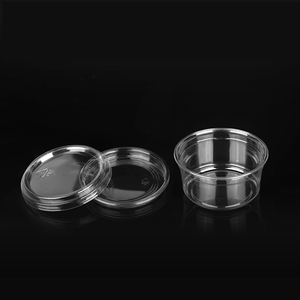 100% Biodegradable Disposable <strong>2</strong> 16 12 32 oz CPLA Plastic Lid clear Cold Beer Milk Tea Coffee Sauce PLA U Shaped Custom <strong>Cup</strong> - Product Image 4
