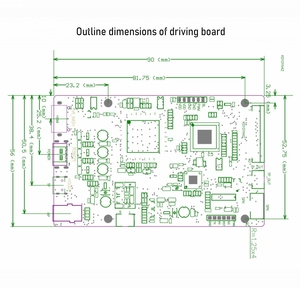 8.8 אינץ 1920x480 tft <span class=keywords><strong>lcd</strong></span> מודול מסך עם נהג HD-MI עבור תצוגות רכב 16.7 מ 'צבעים - Product Image 4