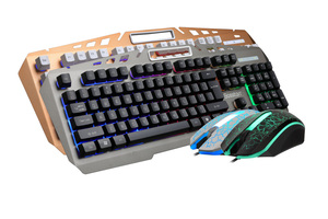 Combo de iluminación de Metal para videojuegos, teclado de ordenador, ratón, 8350, gran oferta - Product Image 2