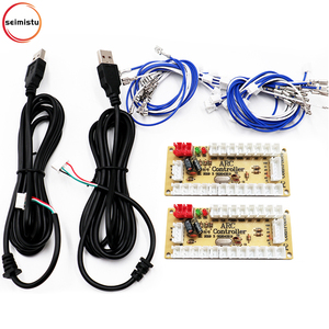 Joystick de consola Arcade USB de alta calidad codificador USB de retardo cero para PC para juegos de Arcade que funcionan con monedas
