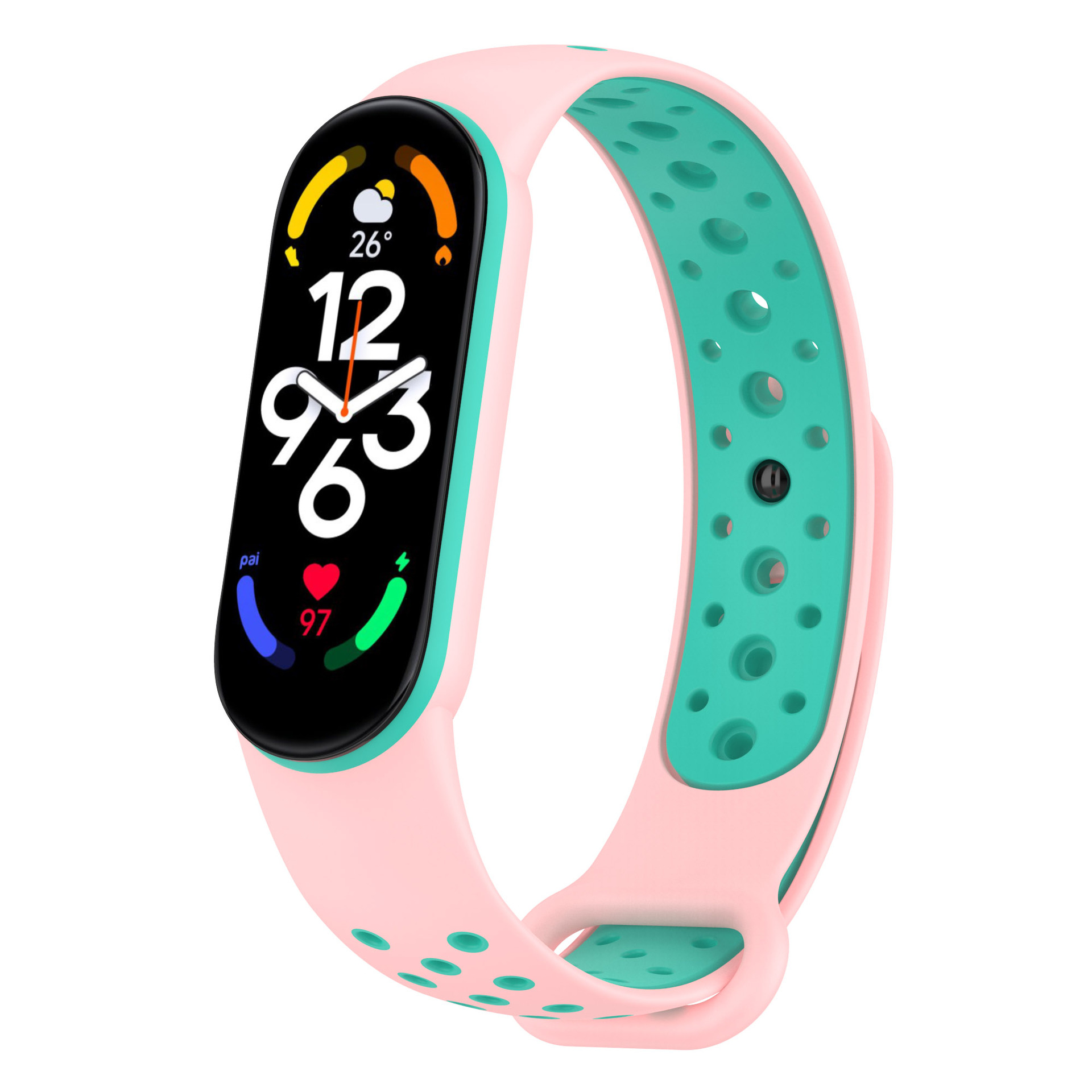 Half Pack/Bright Pink Blue