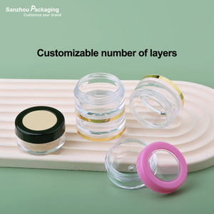 <strong>5ml</strong>/10ml/15ml/20ml/25ml Loose Powder <strong>Container</strong> <strong>Stackable</strong> Makeup Travel <strong>Container</strong> Cosmetic Packaging with Custom logo - Product Image 2