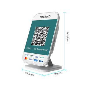RINLINK Payment Voice Broadcast-Lautsprecher QR-Code-Anzeige MINI-Anzeige gerät mit Digital anzeige - Product Image 6