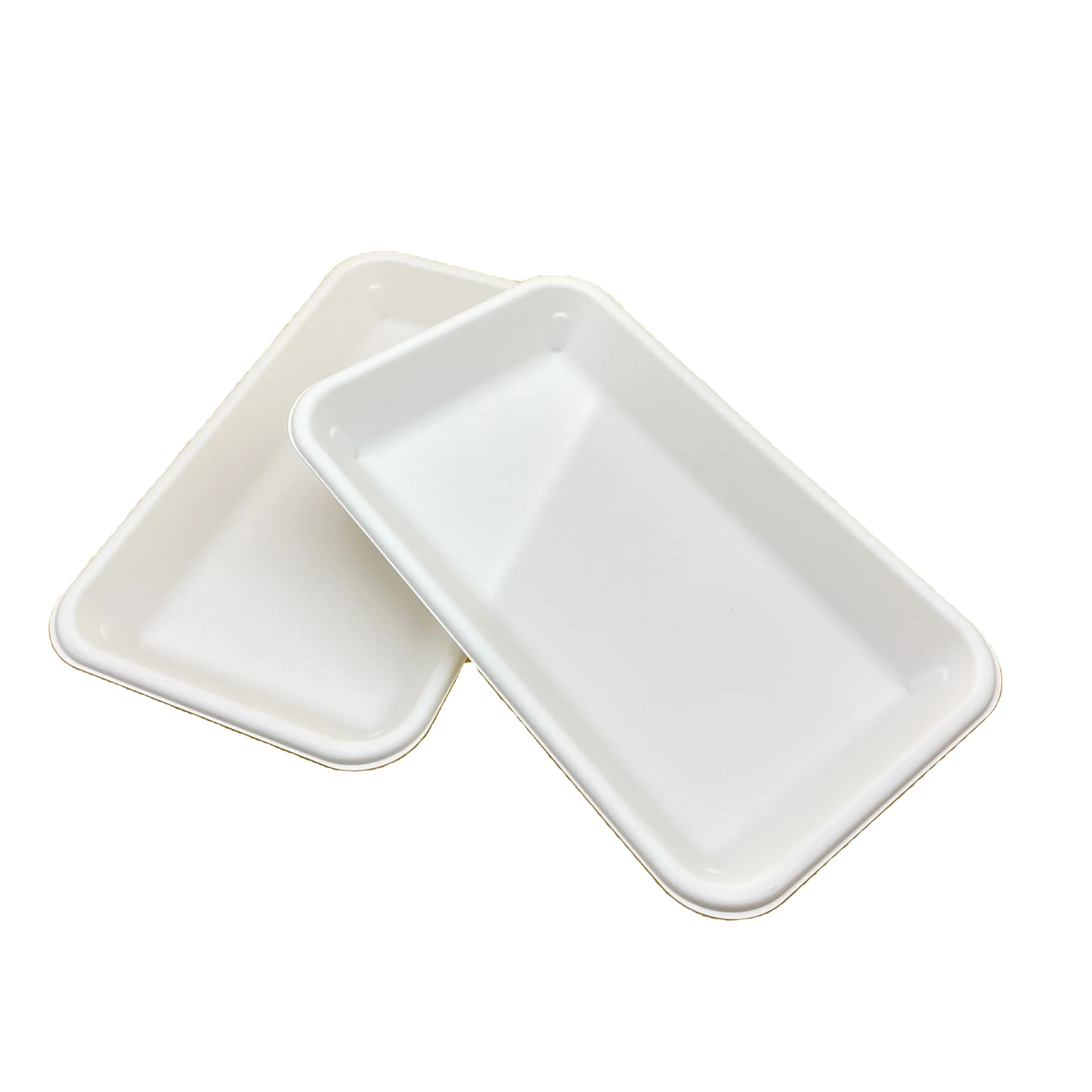 Disposable Sustainable Delivery Food Packaging Meat And Fruit Fresh Tray