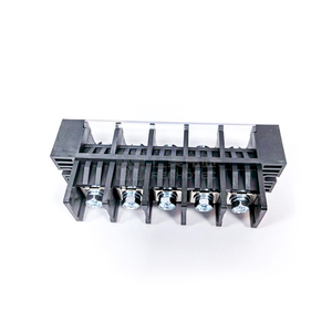 Motorcycle Battery Connector Terminal 2 Pole High Current 250A with Feed Through <strong>Busbar</strong> Studs Screw - Product Image 1