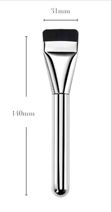 Bright silver + plastic tube + dust cover