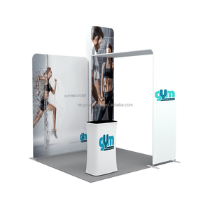 Paneles de exhibición gráficos para Espectáculos de arte, mesa de exposición de pared con diseños de pancarta de feria, personalizado con diseño de concha de logotipo - Product Image 1