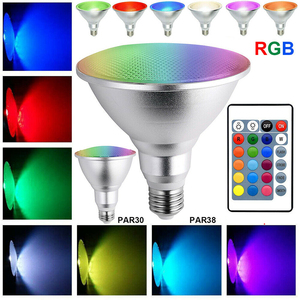 RGBW 20W Par38 <strong>Led</strong> Spot Light E27 <strong>LED</strong> Bulbs with Remote Outdoor Waterproof IP65 Floodlight AC85-265V Dimmable PAR30 <strong>Led</strong> Par Lamp - Product Image 6