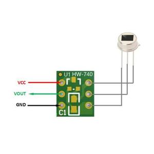 5 Pcs AM312 DC2.7-12V Mini PIR Motion <strong>Sensor</strong> <strong>Module</strong> Human Pyroelectric Infrared <strong>IR</strong> <strong>Sensor</strong> Automatic Detector <strong>Module</strong> - Product Image 3
