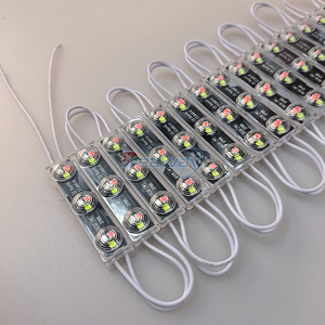โมดูลไฟ RGB LED 110V 220V 2W SMD3030ไฟโลโก้9ดวงพร้อมเลนส์ IP68โมดูลกันน้ำ - Product Image 4