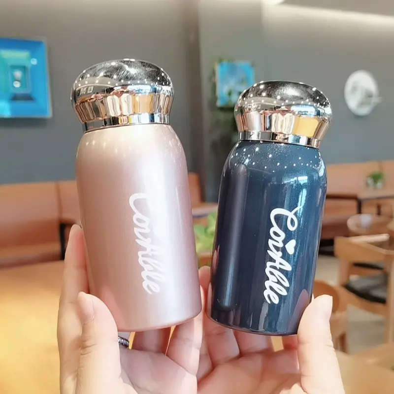 Asian Zen con coperchio Gagang Kayu Orca rivestimenti tazze auto Spinning Coffe tazza Mini tasca bottiglia d'acqua