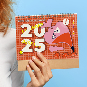 Özel baskı yaratıcı günlük masa 2025 365 gün kişiselleştirilmiş aylık günlük takvim özel promosyon advent 366 gün takvim - Product Image 2