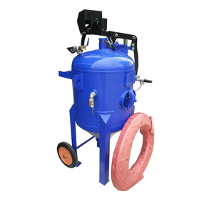Uygun kumlama makinesi mavi Mini kumlama makinesi basınç davul pas kaldırma yağ kaldırma yüzey Sander - Product Image 1