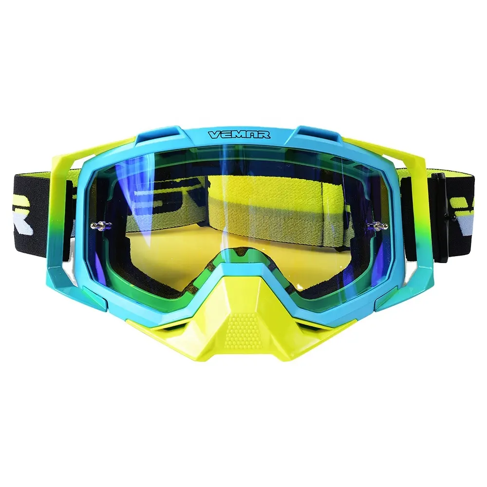 Vemar Motorrad brille ATV MX Offroad Helm Ski Casque Motocross Sonnenbrille Brille Snowboard Dirt Bike Renn brille