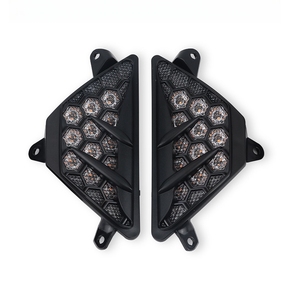 ไฟสัญญาณไฟเลี้ยว LED ด้านหน้ารถจักรยานยนต์สำหรับ Kawasaki ZX4RR ZX4R ZX25R นินจา650 300 400อดีต - Product Image 6