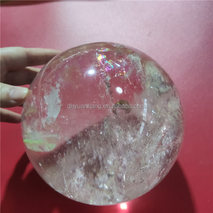 Natural <strong>Big</strong> Size Crystal Spheres Large clear Quartz Balls for Sale - Product Image 4