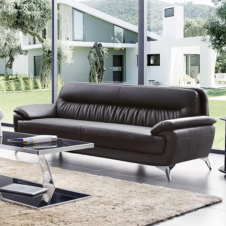 Liyu escritório Sofá-cama Set Living Room Villa Mobiliário Design Moderno Capa 3 Assentos Sofá luxo