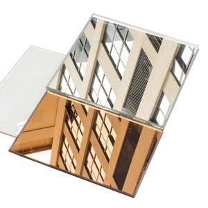 4毫米彩色镜子粉红色/金色/灰色/铜镜双涂层铝镜 - Product Image 1
