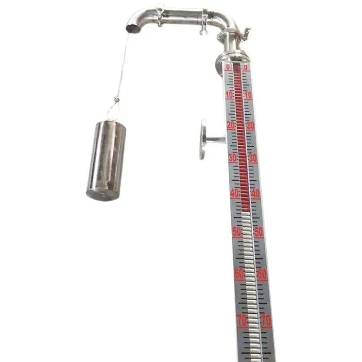 Medidor de nível de água anticorrosão, correia de aço mecânico pp