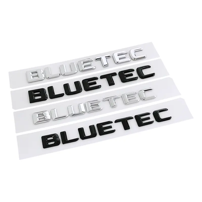 Phù Hợp Với Biểu Tượng BLUETEC Chỉnh Sửa Tiếng Anh Phiên Bản Mericed-Ben Diesel Huy Hiệu Cốp Sau Xe Hơi ML350 ML500