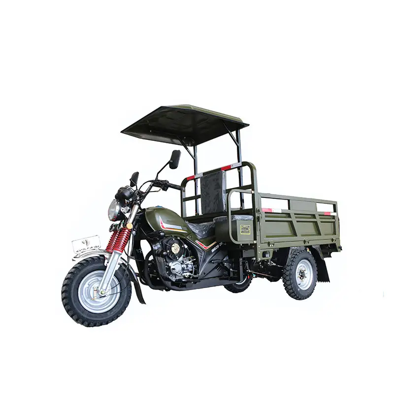 YOUNEV China factory customized motorcycle three wheel 151-200cc gasoline cargo tricycle