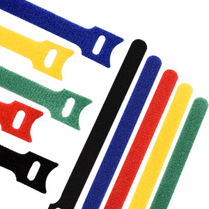 Correas de gancho y bucle adhesivas personalizadas Correas de cincha reutilizables Sujetador de gancho y bucle de nailon Cable Correas elásticas Tela Velcroes