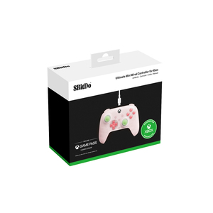 ตัวควบคุมแบบมีสายสำหรับ Xbox Series 8bitdo จอยสติ๊กเอฟเฟกต์แสง RGB สำหรับเกมแพดคอมพิวเตอร์/ได้รับอนุญาตอย่างเป็นทางการ - Product Image 2